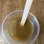 多謝 - スプーンですくって食べます