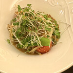 由庵 矢もり - 蕎麦のサラダ仕立て