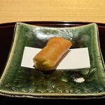 眞善美 - 祖父江の銀杏とマコモダケの春巻き