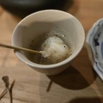 277505393 - モッツァレラチーズのトリュフ餡掛け