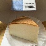 コミュニティ カフェ ファミリア - スフレチーズケーキ