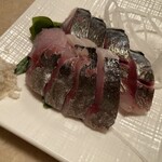 焼鶏館 - あじ刺し