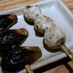 とり喜 -  小茄子＆つくね