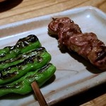 とり喜 -  獅子唐＆？？？