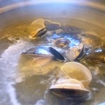 大和 -  蛤鍋コース・蛤鍋（2014/05）