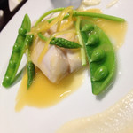 Bistrot Enry. - 色彩もソース、魚全て癒される一品