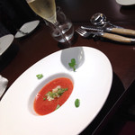 Bistrot Enry. - 夏らしいキレイで美味しいガスパチョ
