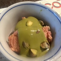 biodinamico - 苺のクッキージェラート　ピスタチオとローズマリー