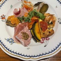 vino italiano zizi cucina - 前菜盛合わせ