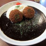 カウボーイカレー -  5月限定：コロッケビーフカレー1050円