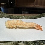 天ぷら 心斎橋 一哲 - 車海老