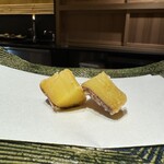 天ぷら 心斎橋 一哲 - さつまいも（夢シルク）