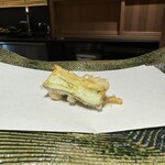 天ぷら 心斎橋 一哲 - 佐土原茄子