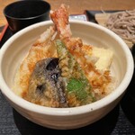 炭焼 基 - セットの天丼