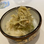 うを徳 - 松葉蟹ほぐしみし身　身に味噌和え