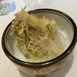 うを徳 - 松葉蟹ほぐしみし身　身に味噌和え