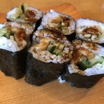 品川駅前すし処　藤寿司 - 穴きゅう巻き