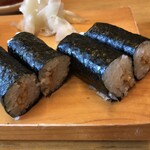 品川駅前すし処　藤寿司 - 納豆巻き