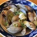 品川駅前すし処　藤寿司 - あさり酒蒸し