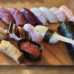 品川駅前すし処　藤寿司 - にぎり　1.5人前