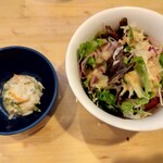 うみからそらへ - サラダと小鉢のポテサラ