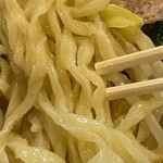 青竹手打ちらーめん 夢現 - 相変わらずになめらかな美味しい麺