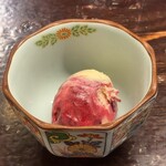 和韓料理 プルコギ専門店 じゅろく - デザートのアイス◎