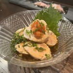 金町製麺 - 自家製あん肝ポン酢