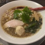 金町製麺 - 煮干し中華そば（麺半）