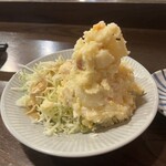 金町製麺 - いぶりがっこ入りポテトサラダ