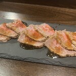 金町製麺 - ローストビーフ