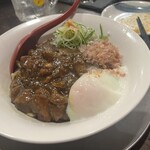 金町製麺 - カレーまぜそば