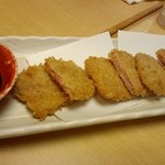 さくら月 田ごと -  ハムカツ