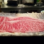 とく山 - ［３回目］花山椒 山菜 すき焼き・牛肉