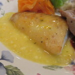 カフェレストラン アンジュール - その日の魚料理ランチ　1,100円(税込み)