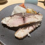 青山 おとと - 炭火焼　塩ぶり　2,200円