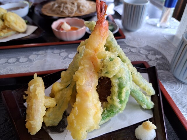 手打ちそば・雪むろ - 桜水（そば）の写真