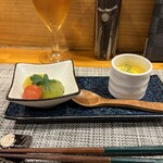 鳥のかけ橋 - お通し