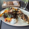 Romantik Hotel Kieler Kaufmann - 料理写真:①ケールと洋梨のキッシュ サラダ くるみ ハーブサワークリーム 23.5€≒3811円