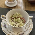 THE LISBETH - ④ポテトの泡 薄切りドライビーフ キャベツのポン菓子