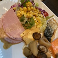 リュクス ダイニング ハプナ - サラダや  お魚 煮物もイイネ❤︎❤︎❤︎