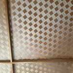 呑珠庵 - 網代編みの天井