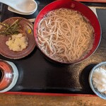 そば処 上代 - 釜揚げそばの大盛り