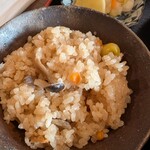 そば処 上代 - 炊き込みご飯