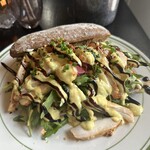 Cafe Segall's - 料理写真:①セガルズクラブ139DKK≒3046円