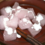 そば処 承知庵 - 天皇陛下献上お菓子を食べました。