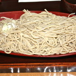 そば処 承知庵 - もりそば大は 普通盛りの２倍の量があります。