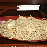 そば処 承知庵 - もりそば大 1300円 大盛りでも美味しいのでペロリと食べれます。
