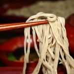 ここの蕎麦は個人的には県内で一番の美味しさ。