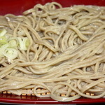 蕎麦は香りがよくツルツルしてコシもありそのままでも美味しい！